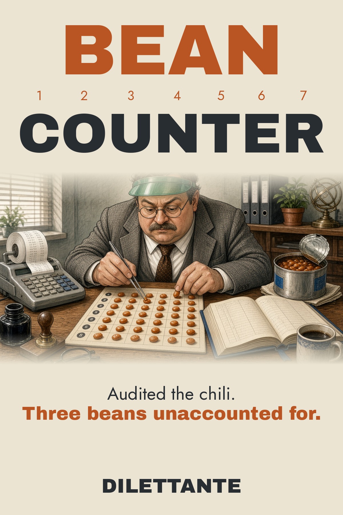 Cover for Bean Counter