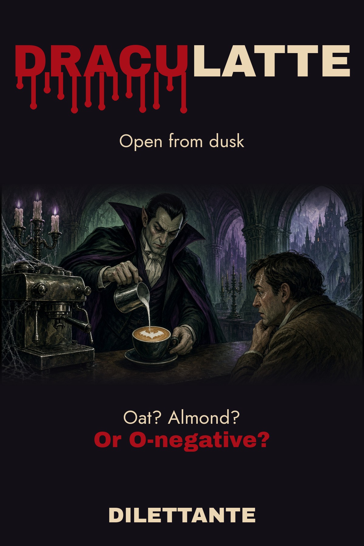 Cover for Draculatte