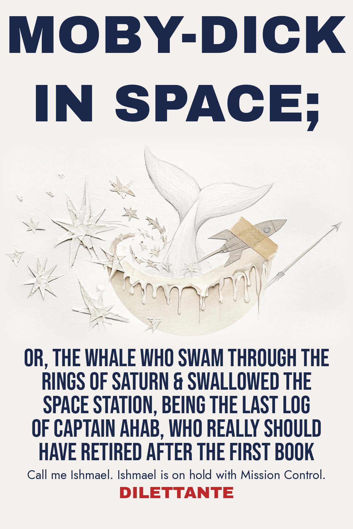 Cover for Moby-Dick in Space
