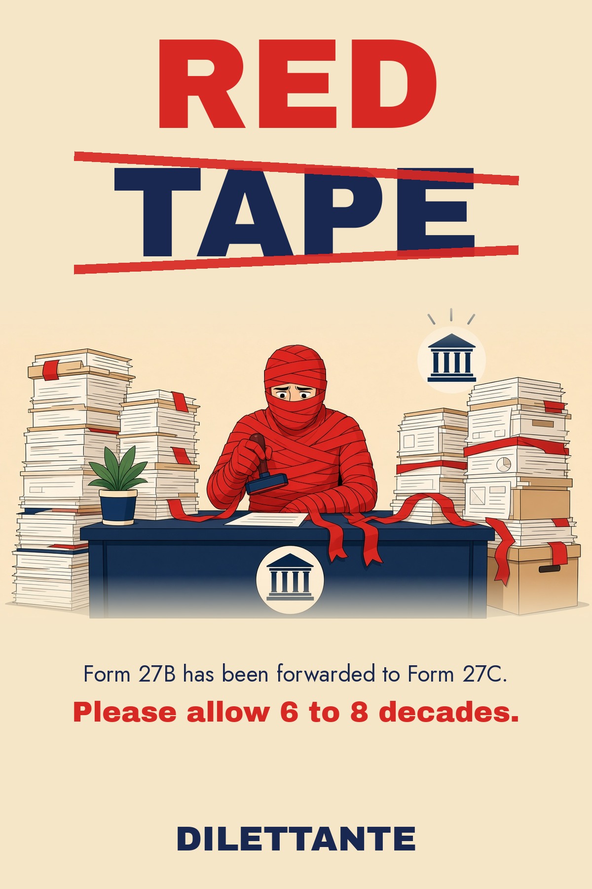 Cover for Red Tape