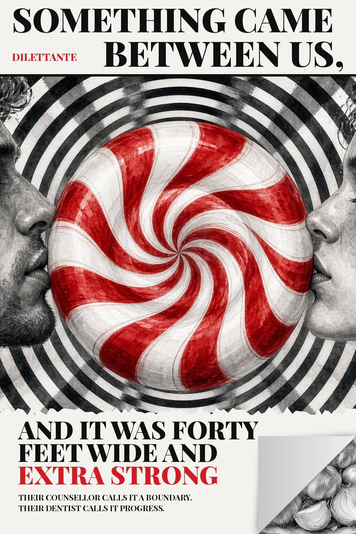 Cover for Something Came Between Us, and It Was Forty Feet Wide and Extra Strong